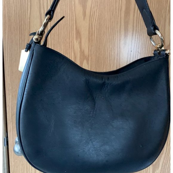 Coach Medium Nomad Leather Black Shoulder Bag 54446 - Picture 6 of 10